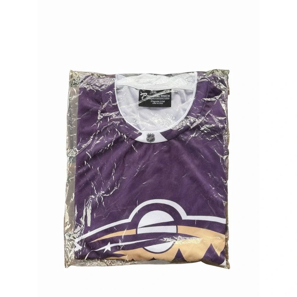 SEALED Authentic NHL Minnesota Wild X Prince Night Purple Gold Jersery Size XXL